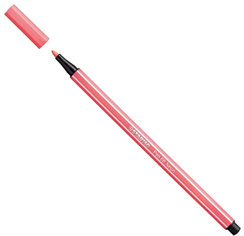 STABILO Fasermaler Pen 68 rot Fluoreszenz 68/040