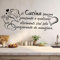 Gigio Store Adesivi Murali Cucina, Decorazione Parete Scritte Adesive, si cucina sempre pensando a, Decalcomania Vinile per Soggiorno, Ristorante, Bar