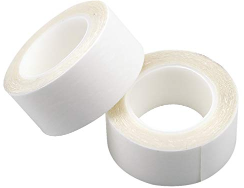 NATUCE 2 PCS 6 Meters Perücke Klebeband, 20mm Doppelseitiges Klebeband, Perücke Klebeband Doppelseitiger, Kleber Wasserdichtes Perücke Klebeband für Frauen