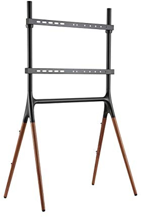 LogiLink BP0078 - Soporte para televisores (49-70 Pulgadas, 4 Patas de Madera de Nogal)