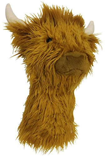Daphne's Headcovers - Highland Cow Animal Character Schlägerhauben für Golfschläger