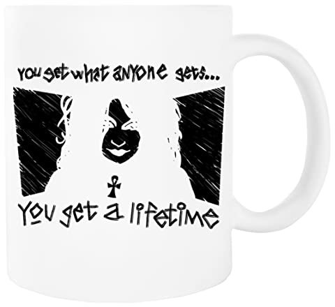 Death From Sandman Weißer Becher Trinkbecher aus Keramik