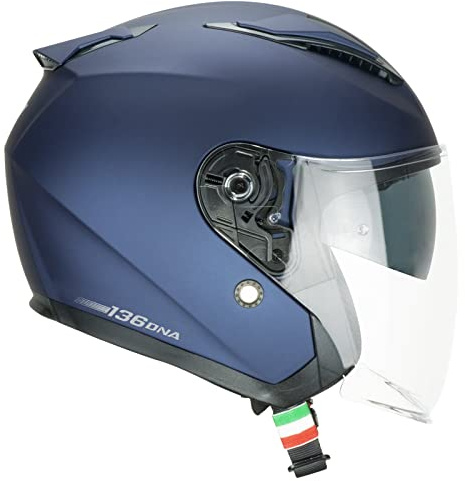 CGM Jet Helm 136A DNA MONO blau 136A-ALV-06-A1 Größe XS