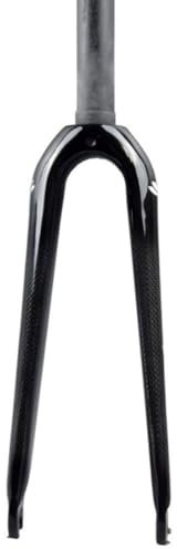 HIMALO Carbone Fourche Rigide pour Vélo Pliant 14/16/18/20/22'' Fourche BMX 1-1/8'' Tube Droit Frein C Fourche Avant QR 9x100mm Léger (Color : Glossy A, Size : 20'')