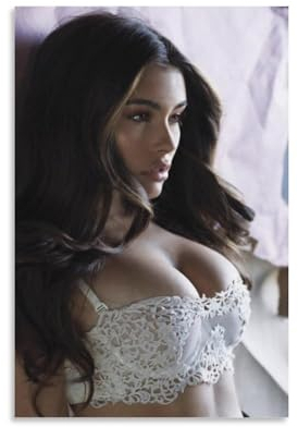 DAGUYS Madison Beer Musik Sänger Poster 4 Druck Foto Kunst Malerei Leinwand Poster Home Modern Decor Poster 20 x 30 cm