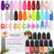 Saviland 24 Farben Airbrush Gel Nagellack: Verwendung mit Airbrush für Farbverläufe,Rouge Nägel, geschichtete Nagelkunst ohne Verdünnung, Airbrush Farbset für Zuhause, Heimwerker, Salon und Party