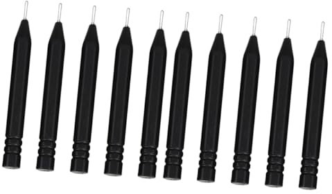 Healeved 10 Stk Reinigungsstange Für Werkzeug Zum Entfernen Von Ohrenschmalz Unterstützendes Werkzeug Zur Reinigung Von Ohrpassstücken Otoplastik-reinigungsstab Abs