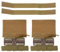 Qsvbeeqj 1 Quick Release Schnalle Set Jagd Weste Quick Release Seite Gürtel Kummerbund Riemen 420 Weste