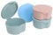 DIVCHI Mini Food Storage Containers – Set of 4 Small Airtight Containers with Lids for Snacks Fruits Salad Baby Food & Travel
