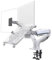 Muyilanc Desktop F160-2 Spring Dual Arm Stand for 17-27 Monitor Holder Laptop Support Air Mount Stand Load 2-9kg A