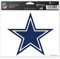 Wincraft NFL Dallas Cowboys 42520071 Multi farbigen Aufkleber, 12,7 x 15,2 cm