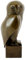 Tierskulptur aus echter Bronze - Eule - signiert - François Pompon - Moderne Kunst Kaufen - Hibou