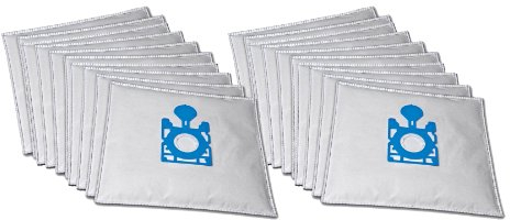 20 Premium Staubsaugerbeutel kompatibel für QUIGG BS 57/5