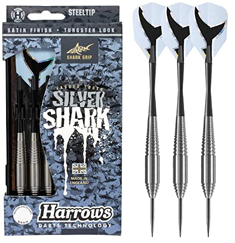 HARROWS Silver Shark Dartpfeile (21g)