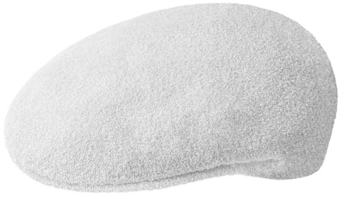 Kangol Headwear Herren Bermuda 504 Schirmmütze, Weiß (White), (Herstellergröße: X-Large)