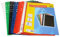 Idena 307862 - Schnellhefter A4 gelocht, aus Kunststoff, 30 Stück, 5 Farben, 6 x blau/grün/rot/weiß/schwarz (30, A4)