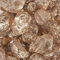 Unbekannt GLASSTEINE, Glasbrocken ca 20-40mm 1 kg in Gold -39