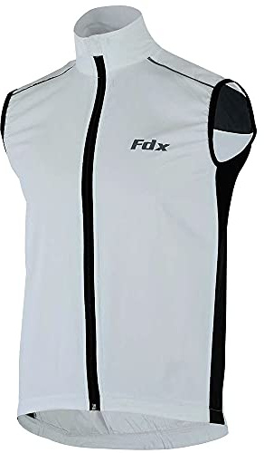 FDX Gilet de cyclisme coupe-vent pliable pour homme