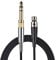 AGS Retail Ltd Compatible Audio Cable Replacement for Pioneer HDJ-2000, AKG K141/K171/K181/K240 Headphones - 1.5 m, Black, Headset Cable with Stainless Jack Cover | Audio Accessories