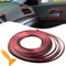 Rot Zierstreifen Auto -Autodeko LKW Zubehör Innenraum Auto Tuning Frauen Mann Moulding Line Deko Zubehör DIY Filler Flexible Strip, Universal Auto Zubehör Deko Zubehör mit Installation Tool,5M