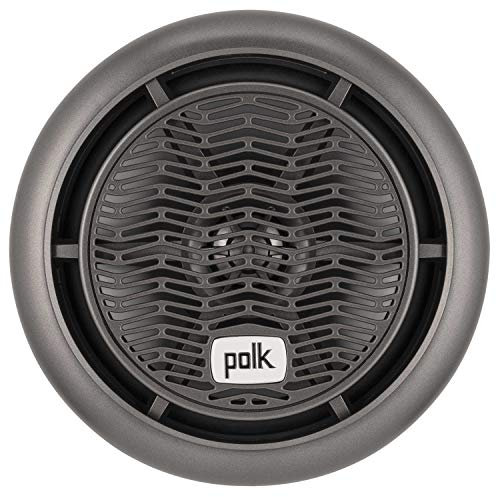 Polk UMS77SR Ultramarin-Koaxial-Lautsprecher, 19,6 cm, Rauchgrau