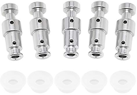 Alele Replacement Float valve and cap for Instant Pot Duo 3, 5, 6 Qt, Duo Plus 3, 6 Qt, Ultra 3, 6, 8 Qt, Lux 3 Qt (Floater Sealer 5pack)