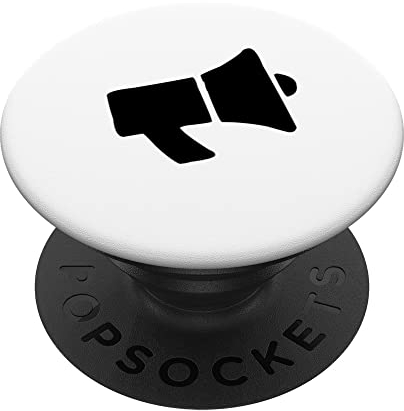 Megafon Lautsprecher PopSockets mit austauschbarem PopGrip