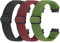 Vodtian Elastisch Uhrenarmbänder 16mm 18mm Schnellverschluss Nylon Loop Armband, Verstellbares Atmungsaktive Sport Ersatzarmband für Damen Herren