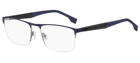 HUGO BOSS BOSS 1487 KU0 MATTE BLUE RUTHENIUM 58/20/145 Herren Brillen