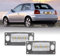njssjd 2x LED Kennzeichenbeleuchtung kompatibel mit A.udi A3/S3 8L Facelift 2000-2003, A.udi A4/S4 B5 Facelift 1999-2001 Xenon Weiß