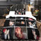 BOHHO Stray Kids Bettbezug-Sets streunende Kinder 3-teiliges Jungen-Mädchen-Bettwäsche-Set Mit Muster Single（135x200cm）