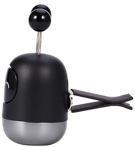 Supvox Roboter Auto Parfüm Clip Aromatherapie Diffusor Für Klimaanlage Luftauslass Duftspender Mit 3 Dufttabletten Dekorativer Aroma Clip Für Autos Installieren