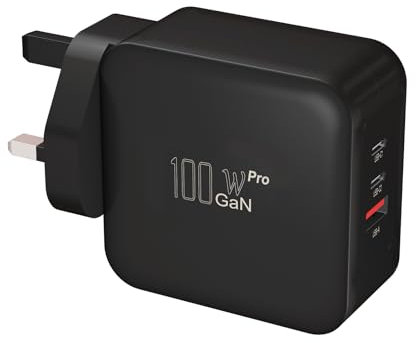 Type C Charger Plug 100W for Lenovo Thinkpad HP Spectre Dell XPS/Latitude Acer Chromebook Asus ROG Huawei Matebook Samsung Laptop Macbook Pro Multiport GaN PD USB-C Power Adapter Fast Charge Plug