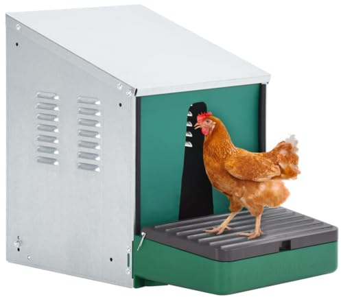 DIA & NOCHE vidaXL Abroll-Nistkasten für Geflügel Nestomatic