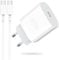 Chargeur USB C Rapide for iPhone 16/16 Pro/16 Pro Max/16 Plus/15 Pro/15 Pro Max/15 Plus, 25W Type C Prise Adaptateur et 2M Cable Mural Secteur Alimentation Fast Charger for Samsung S23 S22 S21 Andalus