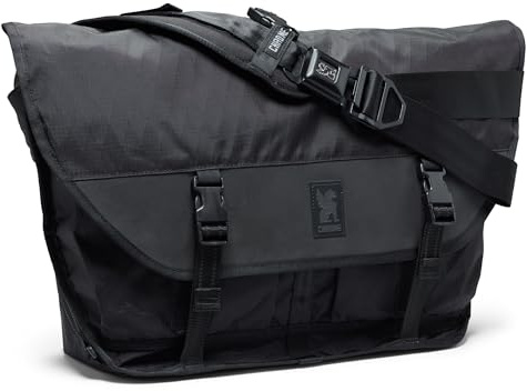 Chrome Industries Citizen Kuriertasche für Damen und Herren, leichte Umhängetasche mit austauschbarer Schnalle, hält die meisten 15-Zoll-Laptops – ideal für Arbeit, Reisen, Schule, Flugzeug