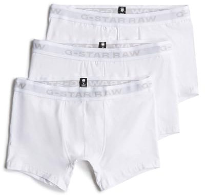 G-Star Herren Boxer-Shorts 3 Pack, Weiß (White/White/White D23771-D516-6008), XL