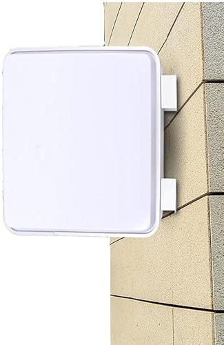 Caisson lumineux LED Panneau double face 50cm Diamètre multifonctions Square Logo Enseignes lumineuses Rectangulaire publicitaire extérieur Utilisé Dans Les Restaurants,Hôtels,Cafés, Bars