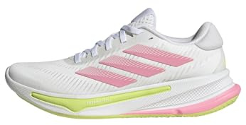 adidas Women's Supernova Ease W, FTWR White/Pulse Lime/Bliss Pink, 6.5 UK