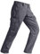 SPOSULEI Cargohose Herren Leichte Outdoor Wanderhose Arbeitshosen Männer Ripstop Taktische Hose Sommer mit Multi Taschen Dunkelgrau 40Wx34L