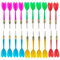 OIGWBPH 20pcs Dartpfeile Dartpfeile Set mit Metallspitze Dartpfeile Kinder Professional Eisen Kupferbeschichtung Tip Dartpfeile Nadelspitze Darts Barrel Bunte Darts 5 Farben