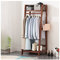 DKRAHRJJ Freistehender Garderobenschrank, Kleiderständer Mit Einlegeböden, Für Schlafzimmer,Angsbereich Und Wohnzimmer/Teak/70 * 38.5 * 144Cm