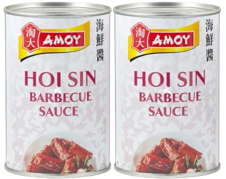 AMOY Chinese Hoisin Barbecue Sauce 482g for Stir Frying Grilling (Pack of 2) HALAL