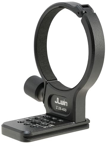 Hersmay 70 mm Metall-Objektivmanschette Stativschelle für NIKKOR Z 28–400 mm f/4–8 VR spiegelloses Objektivstativ, Halsband, Kameralinse, Stativringadapter
