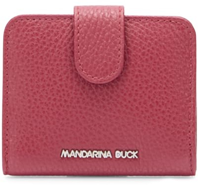 Mandarina Duck Mellow Leather Wallet, Women's Travel Accessories, One Size, Grape, One Size