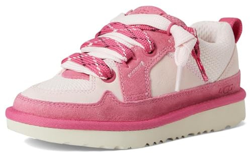 UGG Unisex-Kinder-Sneaker K Lo Lowmel, Pink Bloom/Multi, 1 Little Kid