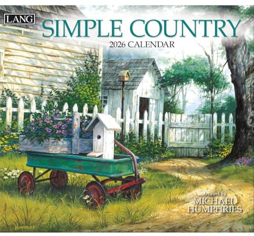 Simple Country Wandkalender 2026