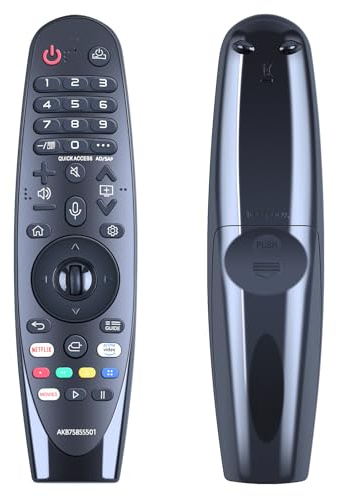 Universal Magic Voice Remote Control,Replacement for LG Smart TV’s With Pointer Function,No Setup Required - AKB75855501 Ideal Replacement For LED Tv,AN-MR20GA
