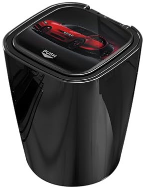 Auto Aschenbecher für VW Polo 6, Aschenbecher mit Deckel Easy Clean Up Autoaschenbecher für Autos Vans Outdoor Camping