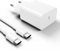 Chargeur USB C 30W, GaN Fast Charging Source Adapter avec Câble de Charge USB C 1M pour iPhone/iPad/MacBook/Samsung Galaxy/Pixel